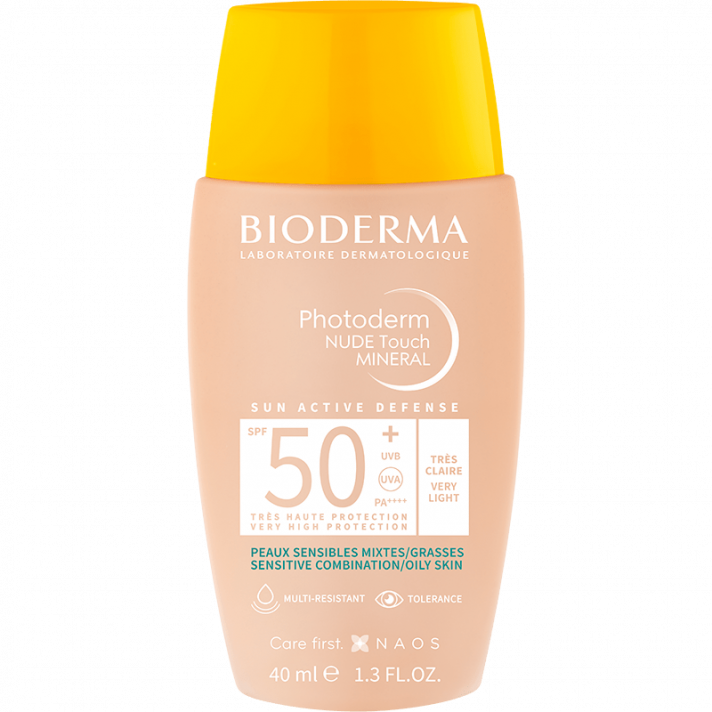 Photoderm Nude Touch Tres Claire Light x40ml Bioderma