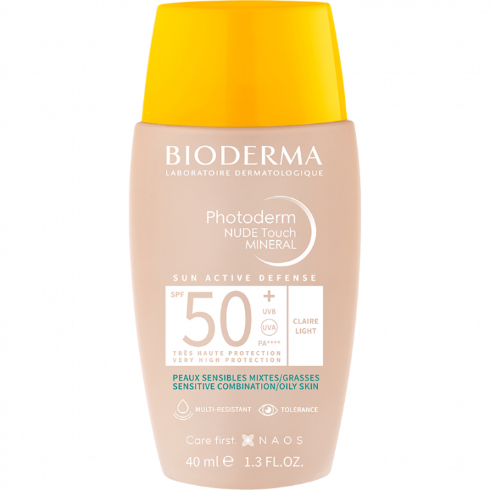 Photoderm Nude Touch Spf50+ Claire x40ml Bioderma