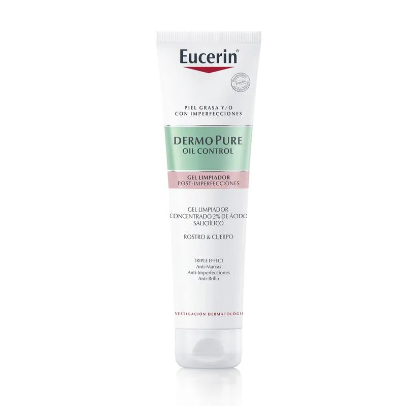 Dermopure Gel Limpiador Post Imperfecciones x150ml Eucerin