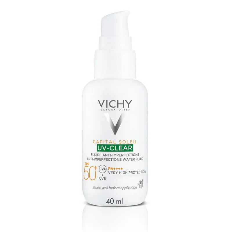 Protector Solar Capital Soleil UV Clear SPF50 x40ml Vichy
