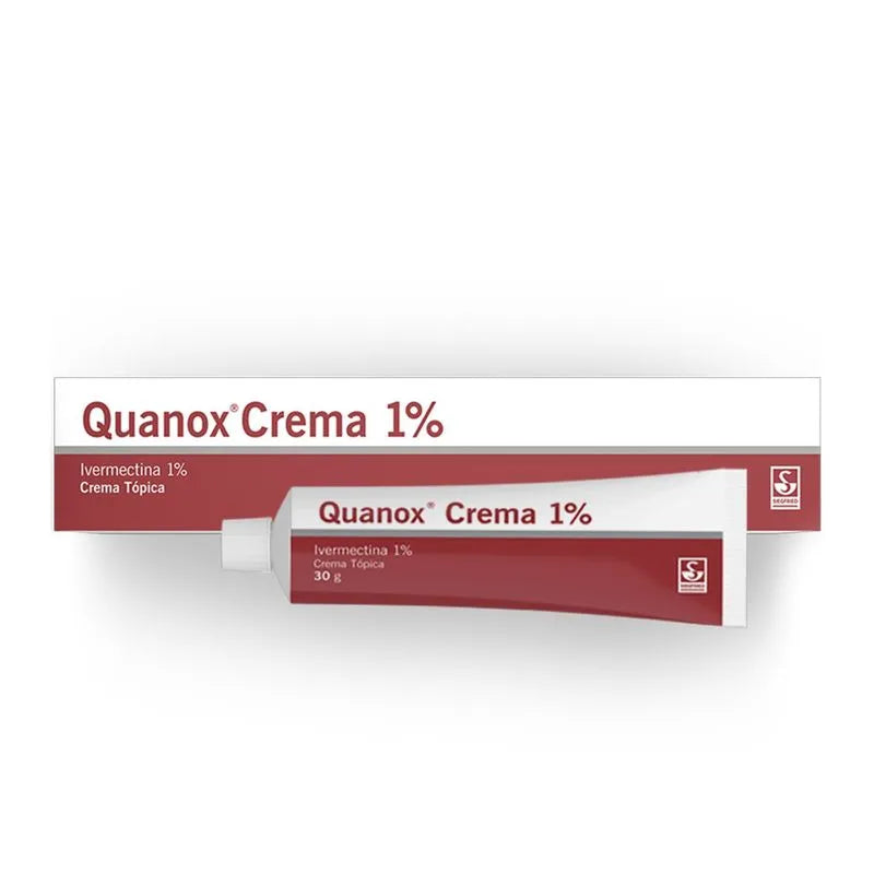 Quanox Ivermectina 0.1% Crema X 30Gr Siegfried