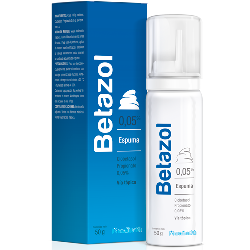 Betazol Espuma x50gr Medihealth