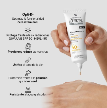 Heliocare 360 Pigment Solution Fluid x50ml Cantabria