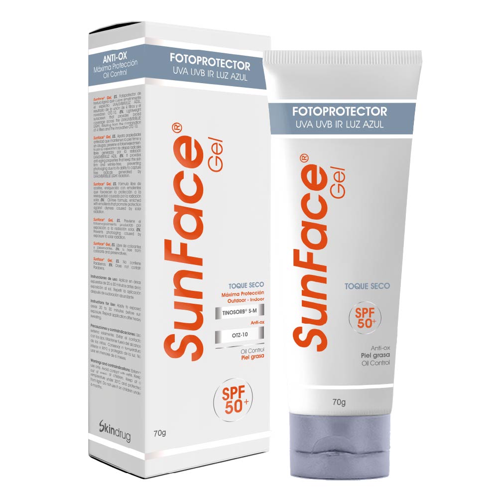 Sunface Gel SPF50 x70gr Skindrug