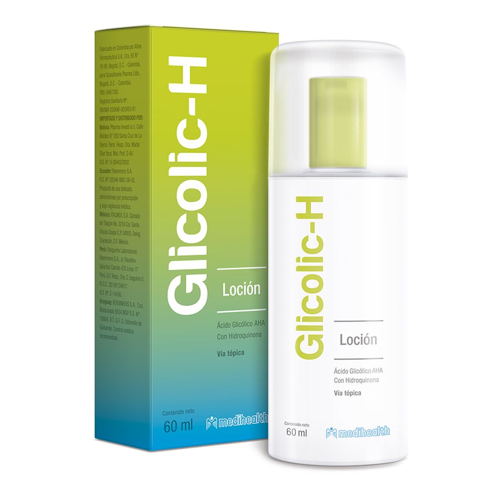 GLICOLIC H LOCION, FRASCO X 60 ML Medihealth