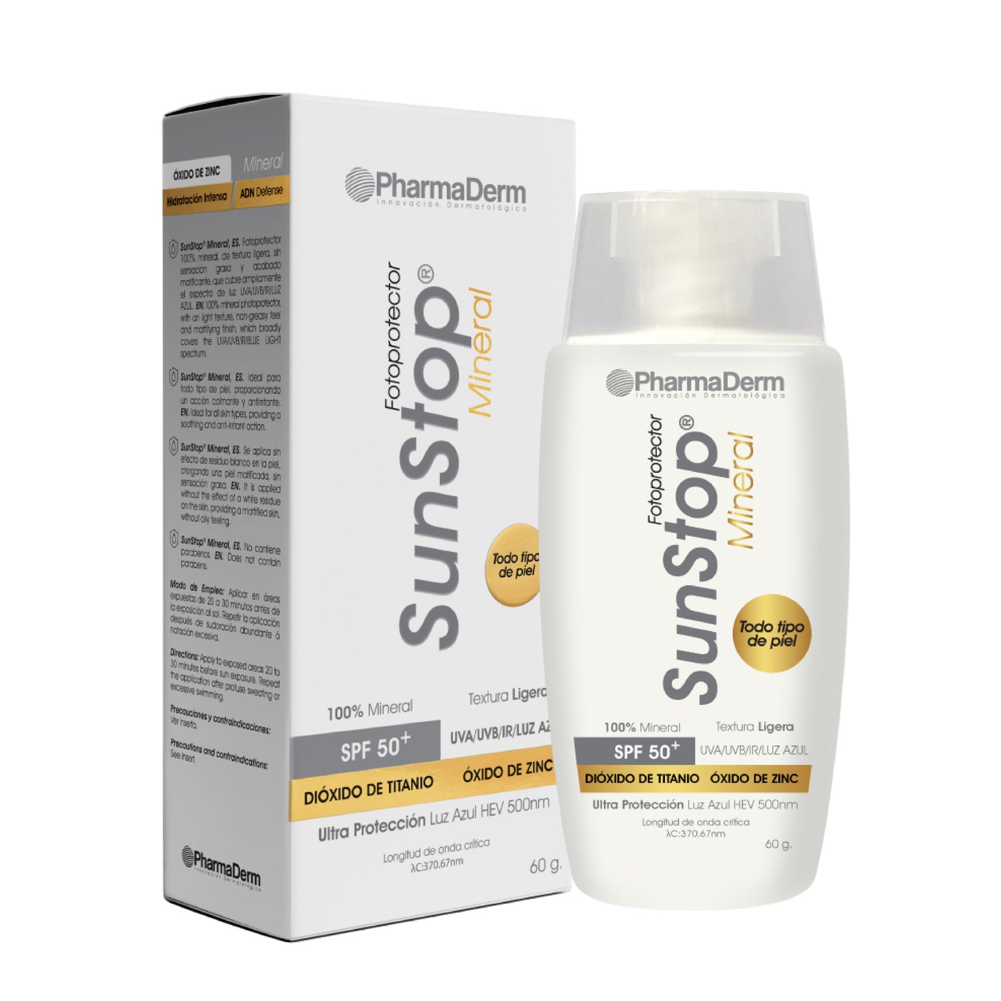 Sunstop Mineral SPF50 x60g Pharmaderm