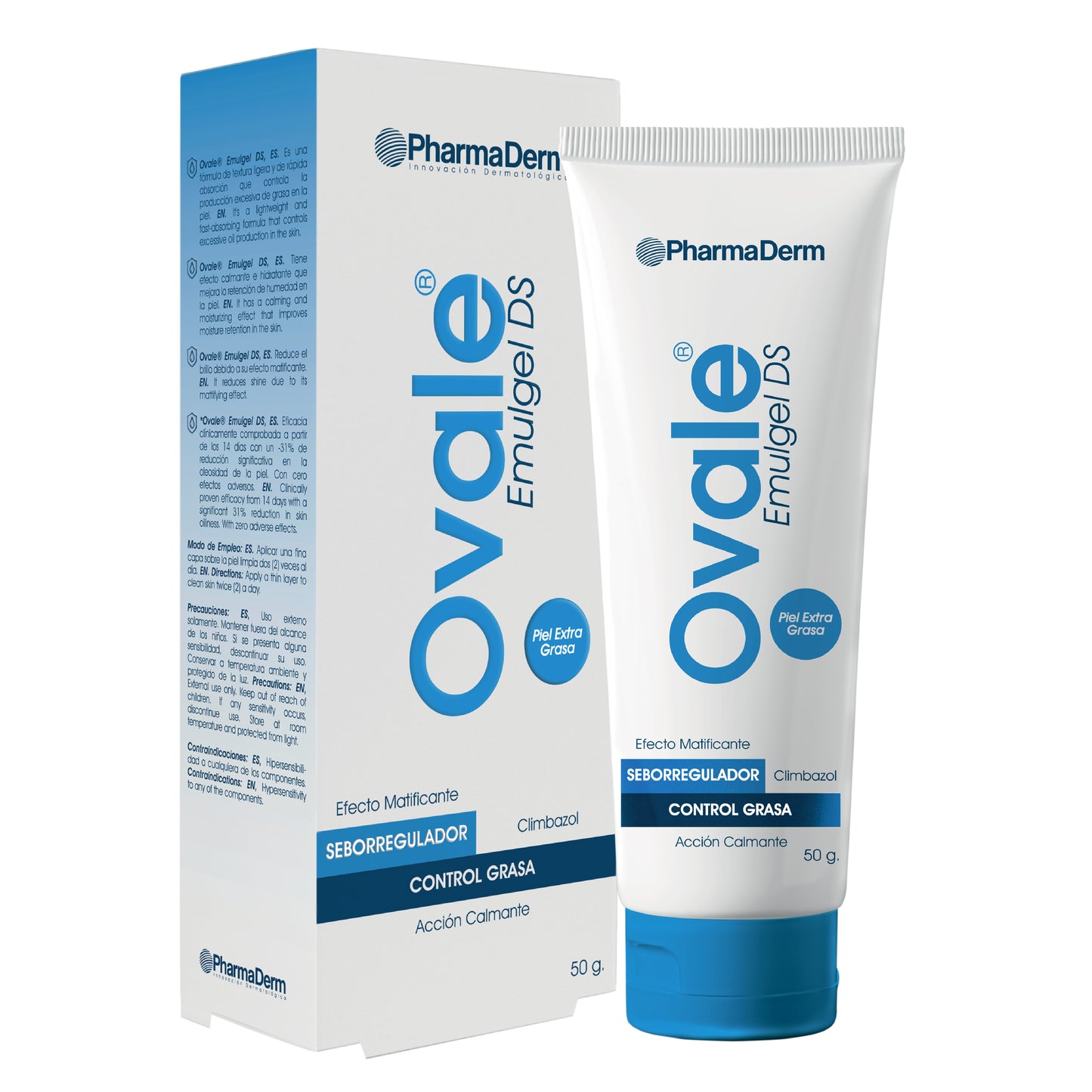 Ovale Emulgel DS x50gr Pharmaderm