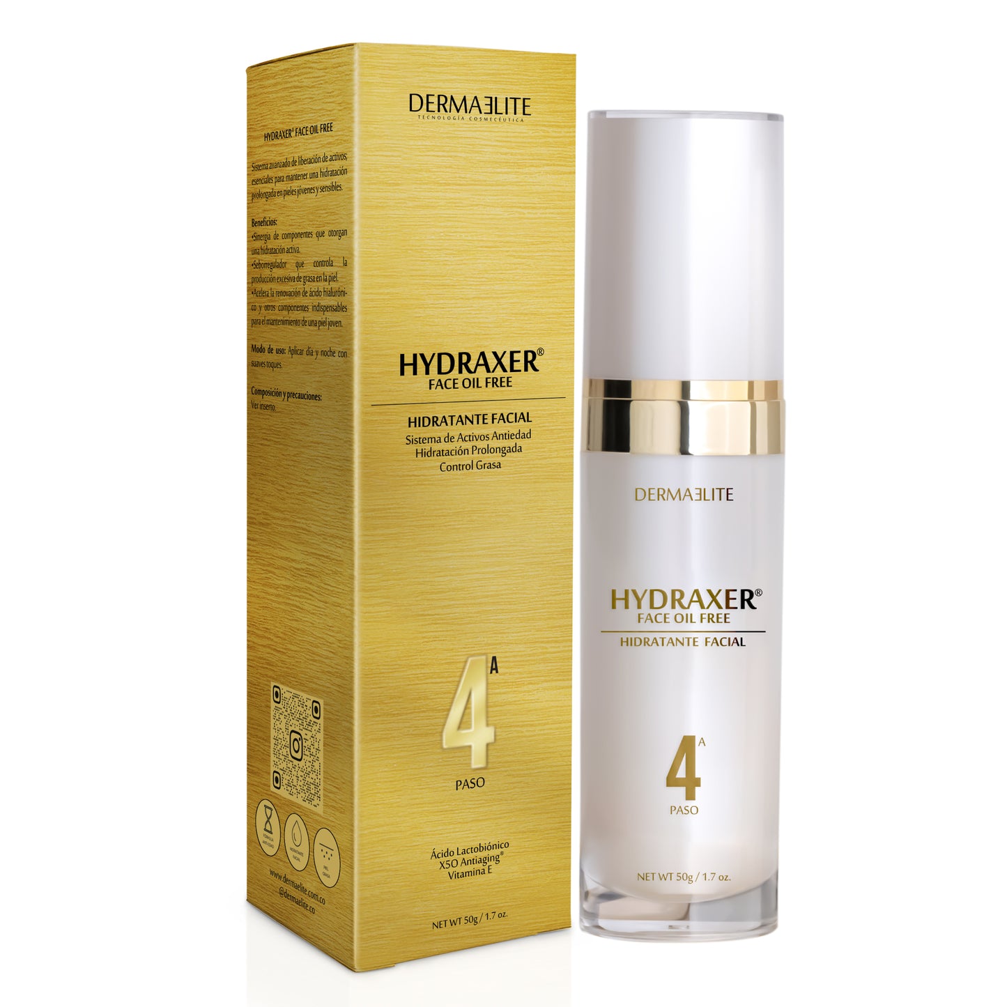 Hydraxer Face Oil Free x50gr Dermaelite