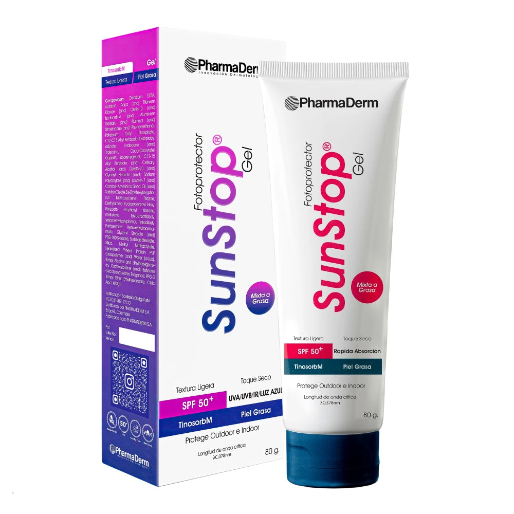 Sunstop Gel SPF50 x80g Pharmaderm