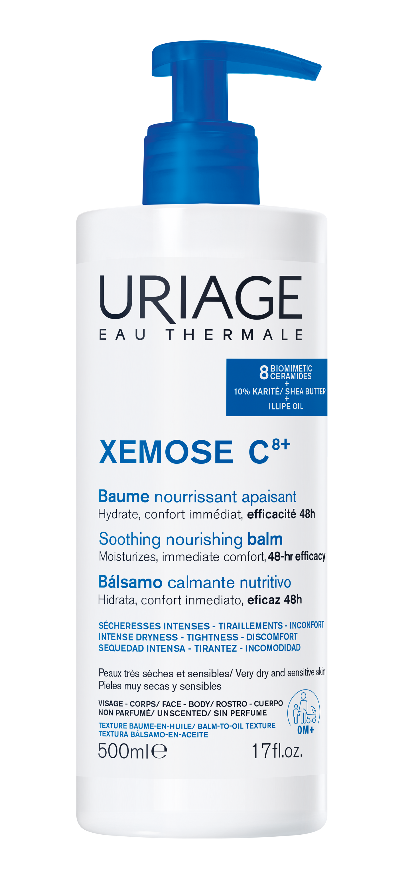 XEMOSE C8+ BÁLSAMO X 500ML URIAGE