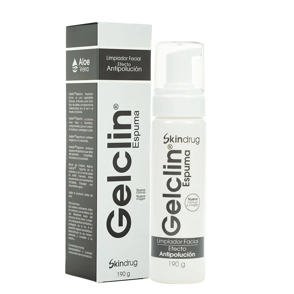 Gelclin Espuma limpiadora x 190ml Skindrug
