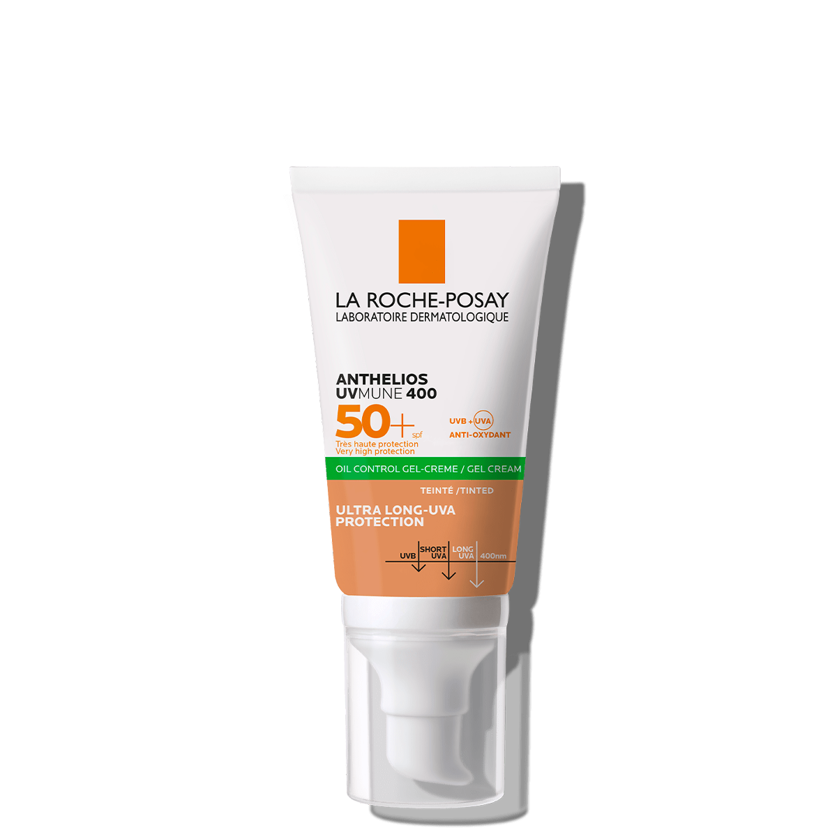 Anthelios UV Mune 400 Toque Seco Gel-Crema SPF50+ Con Color X 50ML La Roche Posay