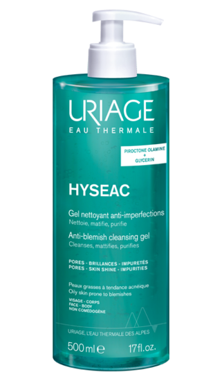 HYSEAC GEL LIMPIADOR x500ml URIAGE