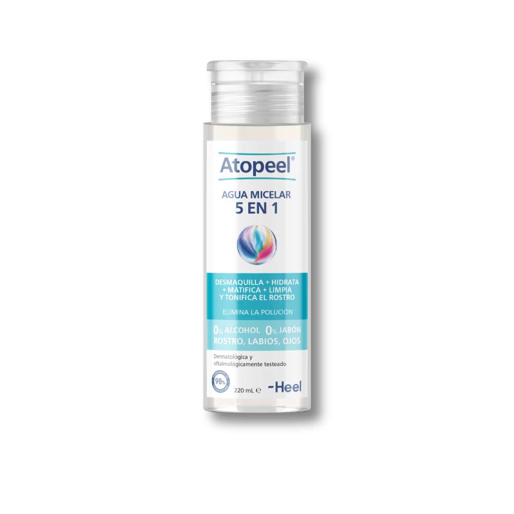 Agua Micelar 5 en 1- Atopeel x220ml Heel