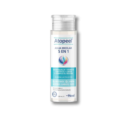 Agua Micelar 5 en 1- Atopeel x220ml Heel