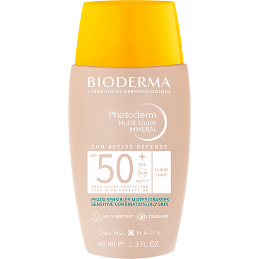Photoderm Nude Touch Spf50+ Claire x40ml Bioderma