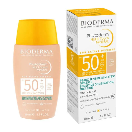 Photoderm Nude Touch Tres Claire Light x40ml Bioderma