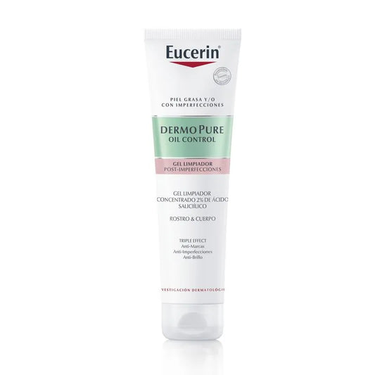 Dermopure Gel Limpiador Post Imperfecciones x150ml Eucerin