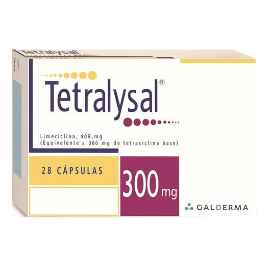Tetralysal 300Mg Caja X 28 Capsulas Galderma