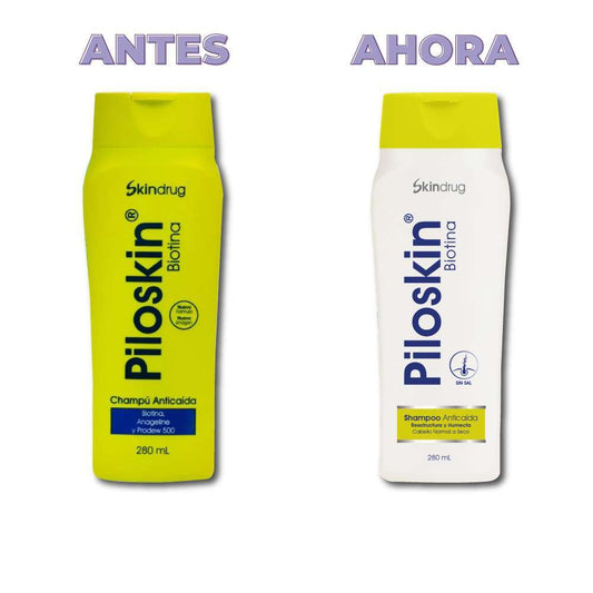 Piloskin Champu Anticaida con Biotina x280ml Skindrug