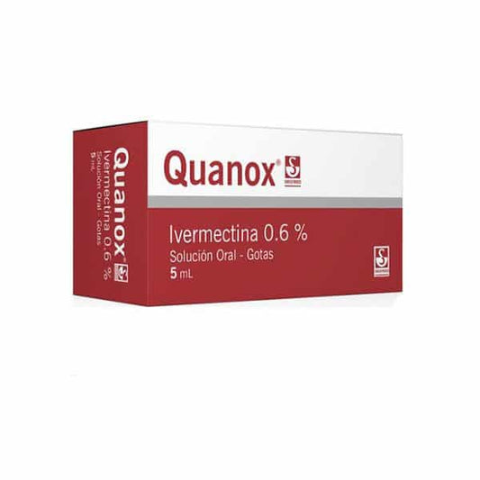 Quanox Ivermectina 0.6% Gotas X 5Ml Siegfried