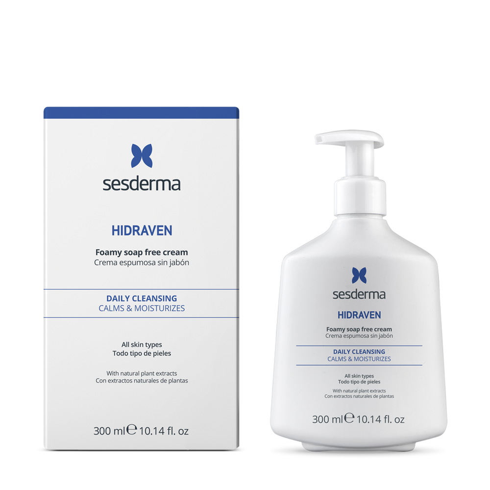 Hidraven Crema Espumosa Sin Jabón x300ml Sesderma