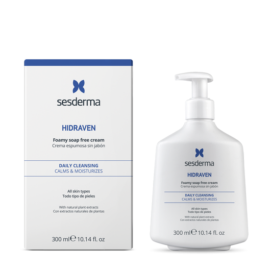 Hidraven Crema Espumosa Sin Jabón x300ml Sesderma