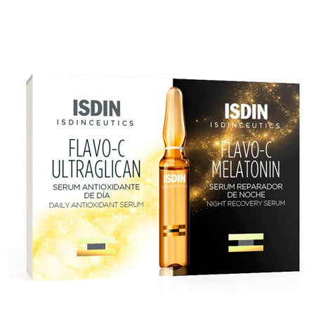 Isdinceutics  ampollas Flavo-C Melatonin &amp; Ultraglican - Isdin