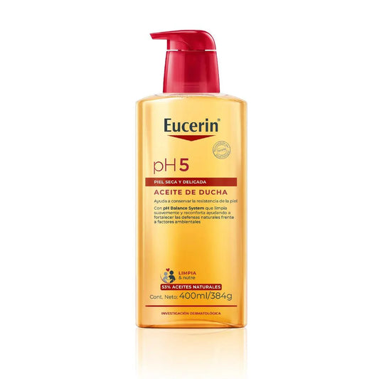 Aceite De Ducha Ph5 Piel Seca Y Sensible x400ml Eucerin