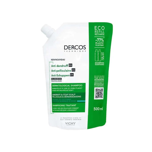 Dercos Shampoo Anticaspa DS Refill x500ml Vichy