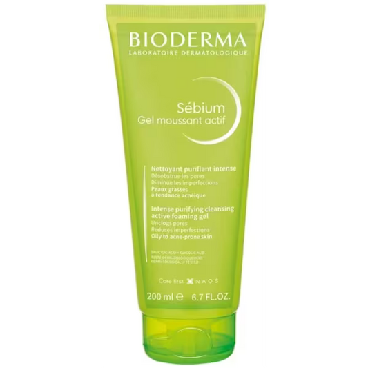 Sebium Gel Moussant Actif x200ml Bioderma
