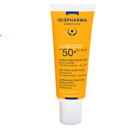 UVEBLOCK SPF50 DRY TOUCH x 40ML ISISPHARMA
