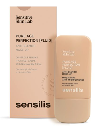 Sensilis Pure Age Perfection Tono Peche Doree x 30ml Sensilis