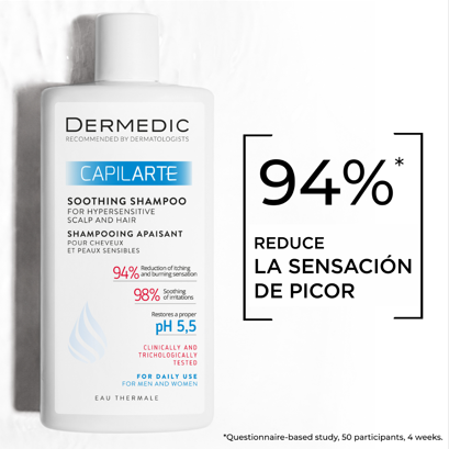 Capilarte Soothing Shampoo Hypersensitive x 300ml Dermedic