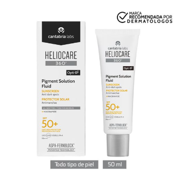 Heliocare 360 Pigment Solution Fluid x50ml Cantabria