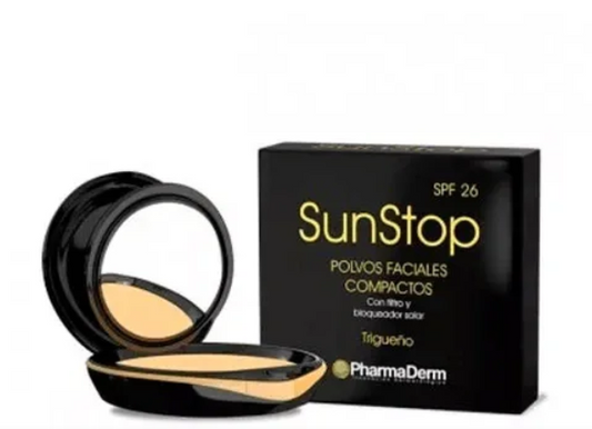 Sunstop Polvos Trigueños SPF 30x 10g Pharmaderm