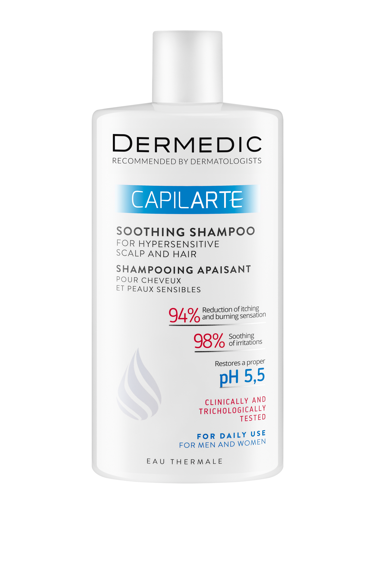 Capilarte Soothing Shampoo Hypersensitive x 300ml Dermedic