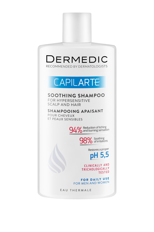 Capilarte Soothing Shampoo Hypersensitive x 300ml Dermedic
