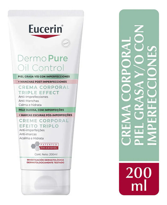 Dermopure Oil Control Crema Triple Effect x200ml Eucerin