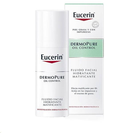 Dermopure Oil Control Fluido Facial Matificante x50ml Eucerin