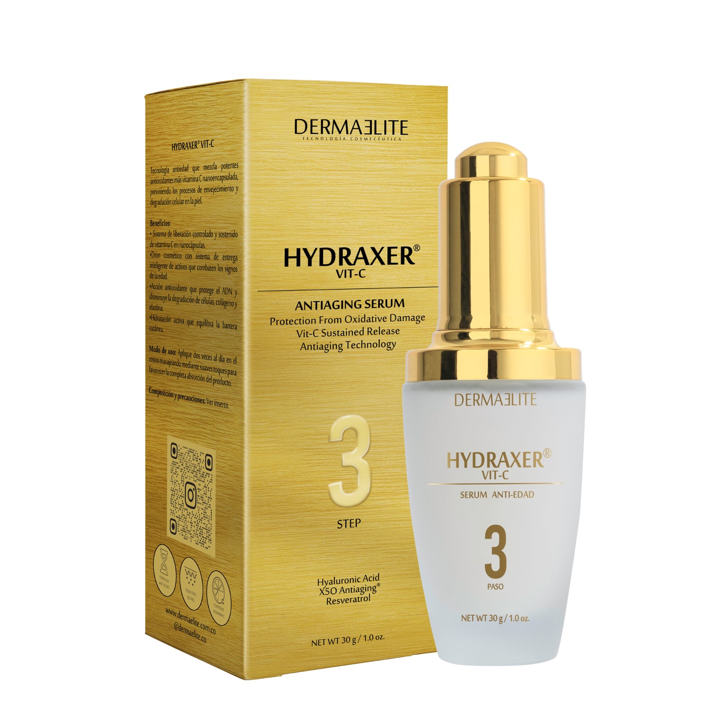 Hydraxer Vit-C Serum x30gr Dermaelite