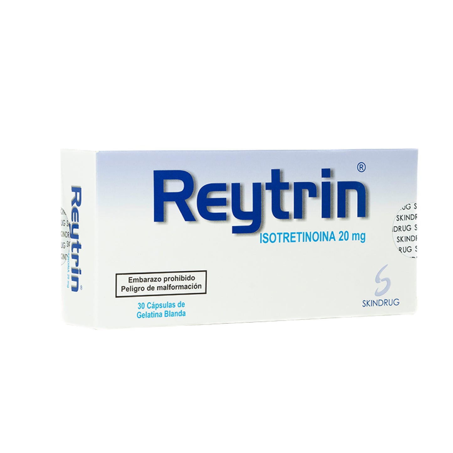Reytrin 20mg Caja x30 Capsulas Skindrug