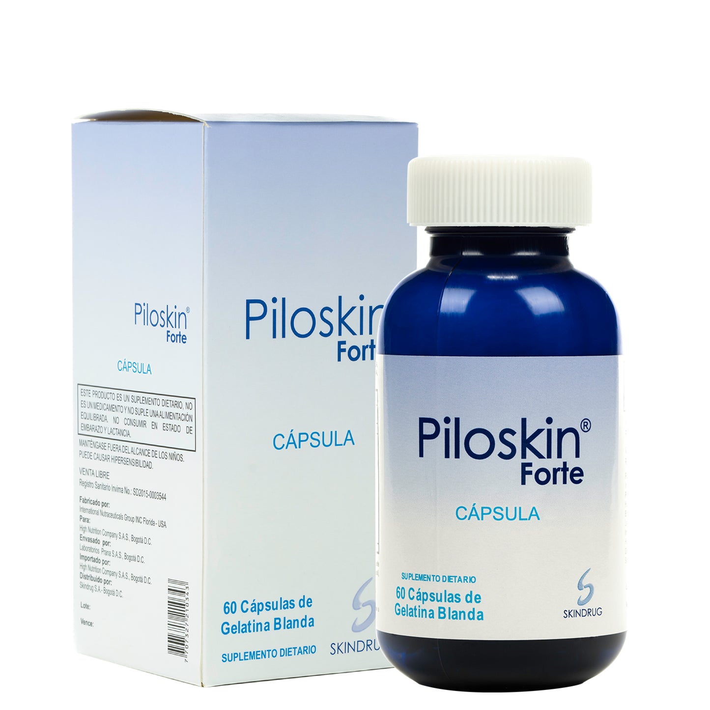 Piloskin Forte x60 Capsulas Skindrug