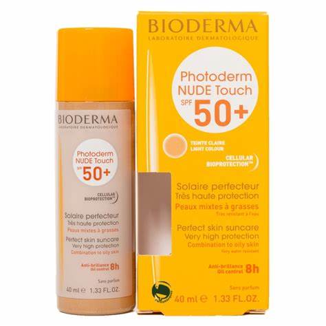 Photoderm Nude Touch Spf50+ Claire x40ml Bioderma