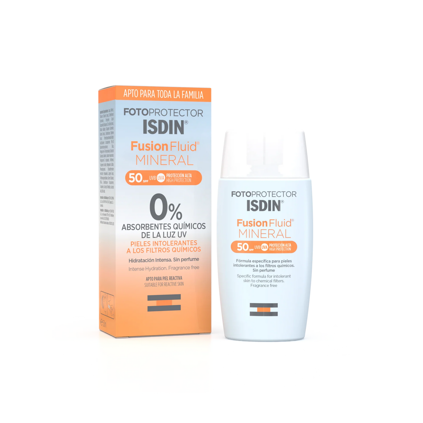 Fusion Fluid Mineral SPF50 X 50ml Isdin