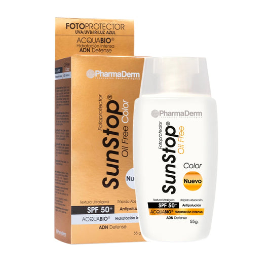 Sunstop Oil free Color SPF50 x55gr Pharmaderm