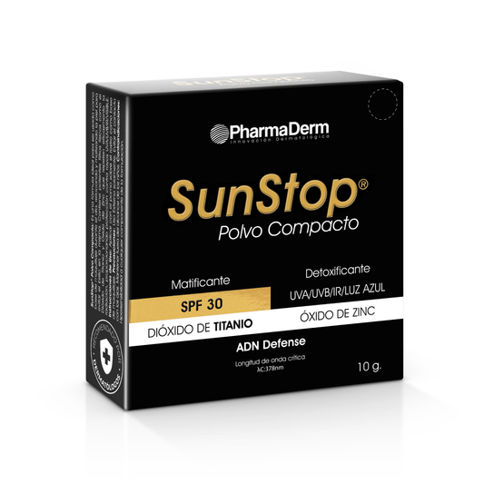 Sunstop Polvos Traslúcido SPF30 x10gr Pharmaderm