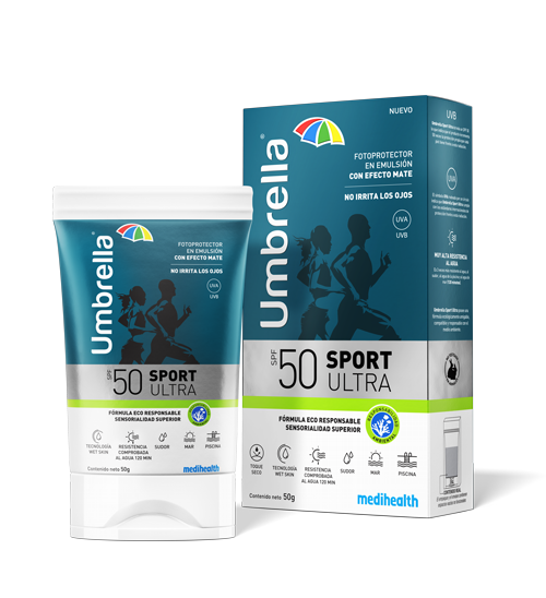 Umbrella Sport Ultra spf50 x50gr Medihealth