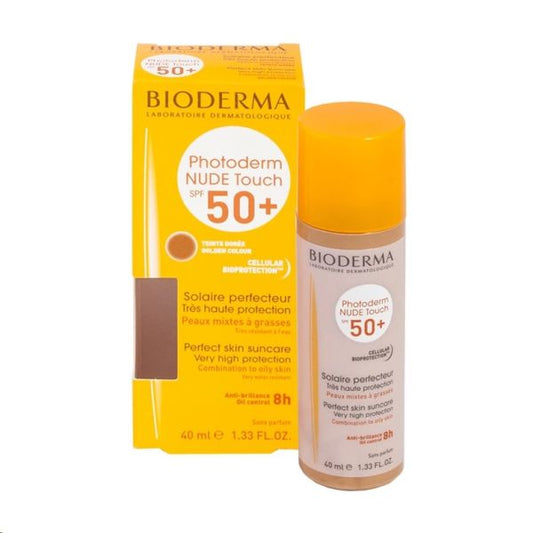 Photoderm Nude Touch Spf 50+ Dorée x40ml Bioderma