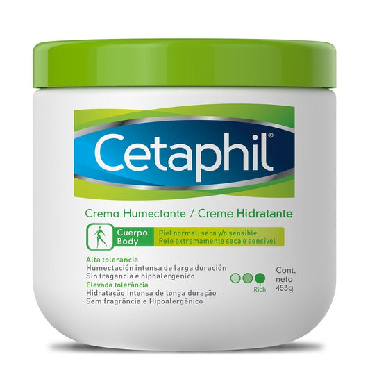 Cetaphil crema hidratante pote 453 gr